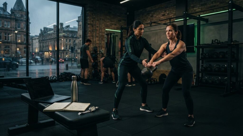 How to Study Personal Training Around Work in the UK